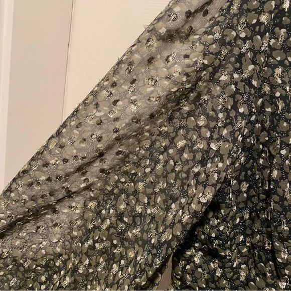 Mini Babydoll Metallic Sparkle Dress Urban Outfitters - Picture 7 of 11